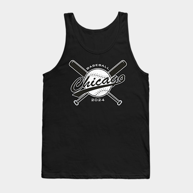 White Sox 2024 Tank Top by Nagorniak